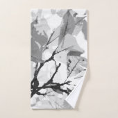 Herbstfarben, Blätter 2 Badhandtuch Set (Handtuch)