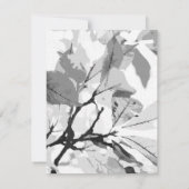 Herbstfarben, Blätter 2 Mitteilungskarte (Rückseite)