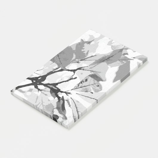 Herbstfarben, Blätter 2 Post-it Klebezettel (angewinkelt)