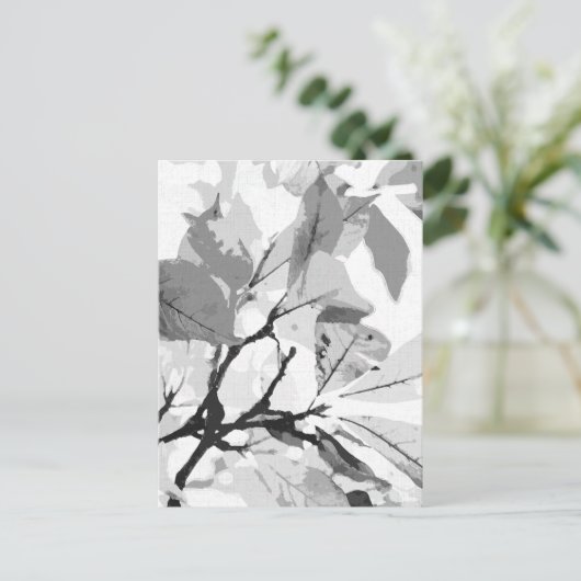 Herbstfarben, Blätter 2 Postkarte (Stehend Vorderseite)