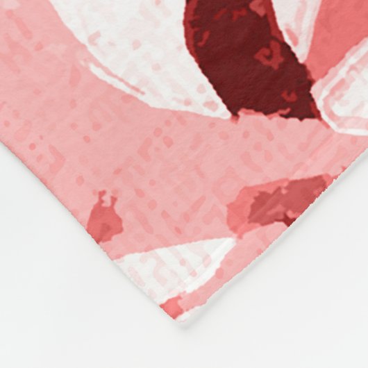 Herbstfarben, Blätter 3 Fleecedecke (Ecke)