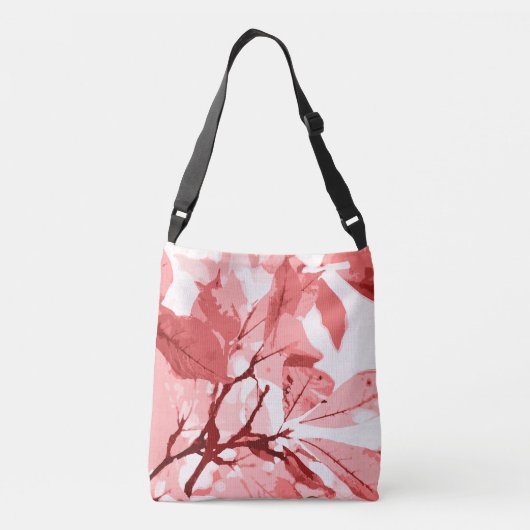 Herbstfarben, Blätter 3 Tragetaschen Mit Langen Trägern (Rückseite)