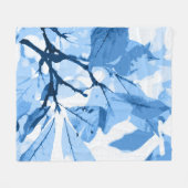 Herbstfarben, Blätter 4 Fleecedecke (Vorderseite (Horizontal))
