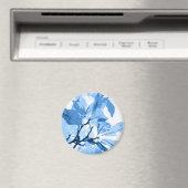 Herbstfarben, Blätter 4 Magnet (In Situ (Geschirrspüler))