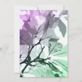 Herbstfarben, Blätter 5 Dankeskarte (Vorderseite)