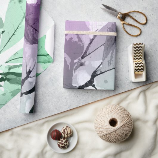 Herbstfarben, Blätter 5 Geschenkpapier (Basteln)