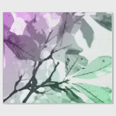 Herbstfarben, Blätter 5 Geschenkpapier (Flach)