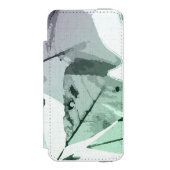 Herbstfarben, Blätter 5 Incipio iPhone Geldbeutel-Hülle (Folio Vorderseite)