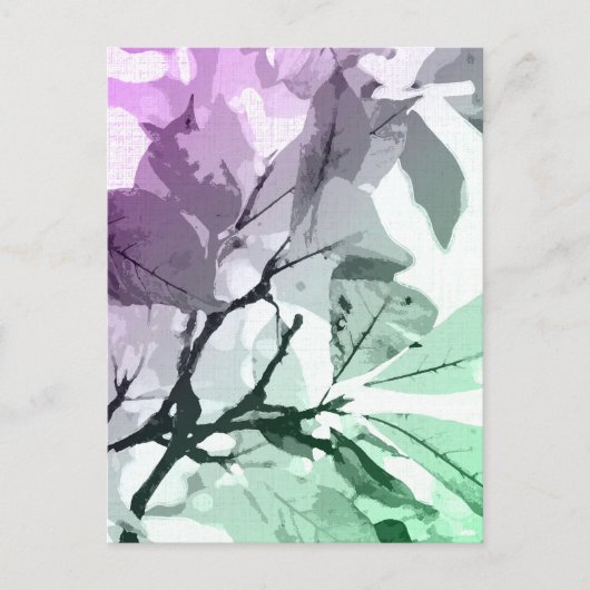 Herbstfarben, Blätter 5 Postkarte (Vorderseite)