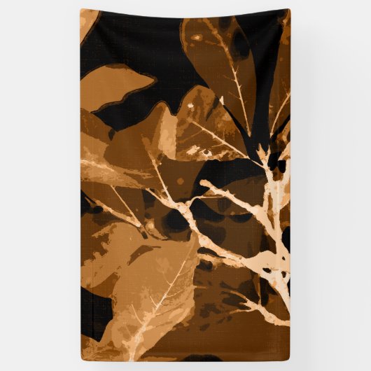 Herbstfarben, Blätter 6 Banner (Vertikal)