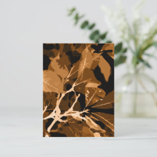 Herbstfarben, Blätter 6 Feiertagspostkarte