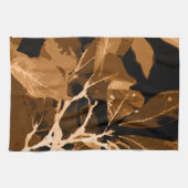 Herbstfarben, Blätter 6 Geschirrtuch (Horizontal)