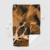 Herbstfarben, Blätter 6 Golfhandtuch (Insitu)
