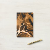 Herbstfarben, Blätter 6 Post-it Klebezettel (Auf Schreibtisch)