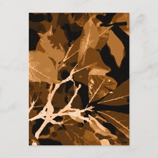 Herbstfarben, Blätter 6 Postkarte (Vorderseite)