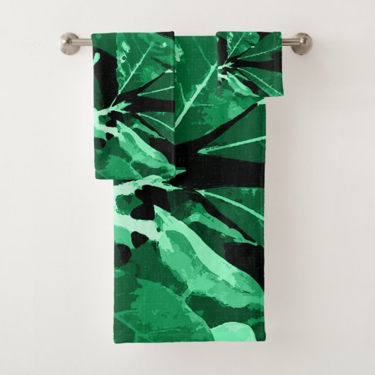 Herbstfarben, Blätter 7 Badhandtuch Set (Insitu)