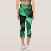 Herbstfarben, Blätter 7 Capri Leggings (Rückseite)