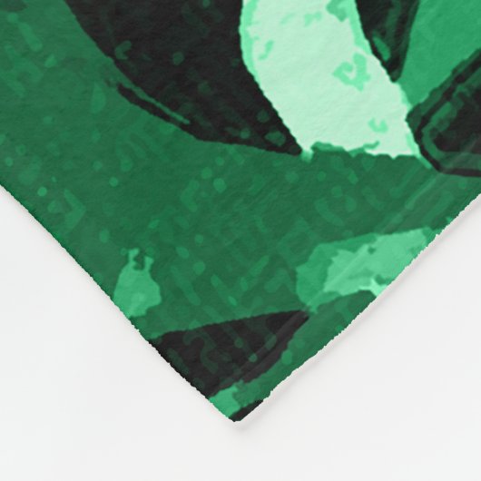 Herbstfarben, Blätter 7 Fleecedecke (Ecke)