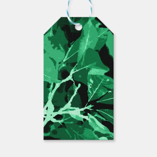 Herbstfarben, Blätter 7 Geschenkanhänger (Vorderseite)