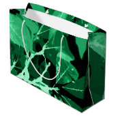 Herbstfarben, Blätter 7 Große Geschenktüte (Rückseite Schrägansicht)