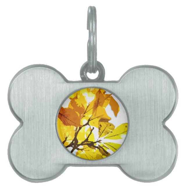 Herbstfarben, Blätter Tiermarke (Vorderseite)