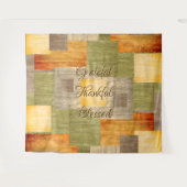 Herbstfarben-Blöcke Wandteppich (Vorderseite (Horizontal))