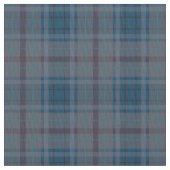 Herbstfarben | Blue Gray Kariert Stoff (Nahaufnahme)