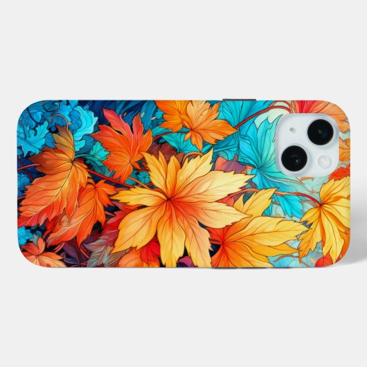 Herbstfarben Case-Mate iPhone Hülle (Rückseite (Horizontal))