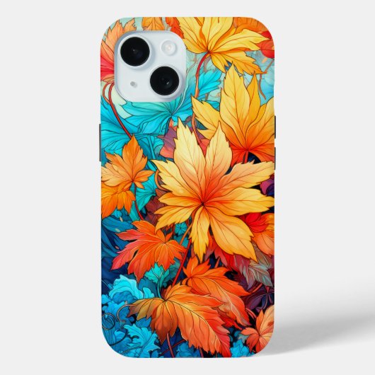 Herbstfarben Case-Mate iPhone Hülle (Rückseite)