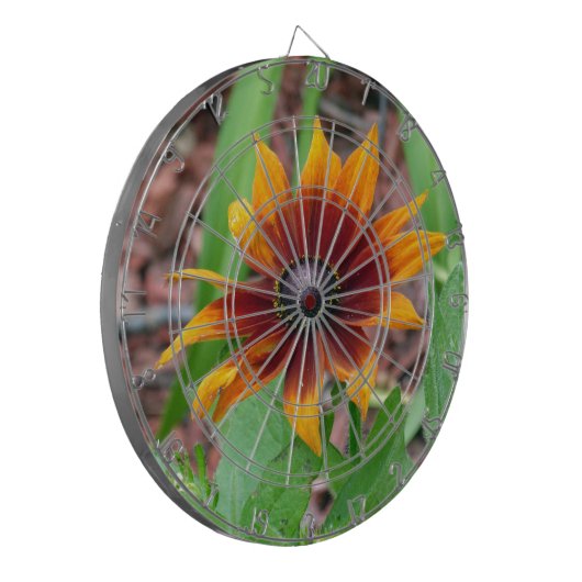 Herbstfarben Dartscheibe (Vorderseite Links)