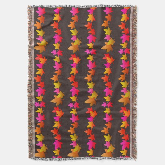 Herbstfarben Decke (Vorderseite Vertikal)