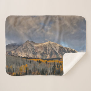 Herbstfarben der Espen, Keebler Pass Sherpadecke