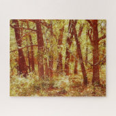 Herbstfarben der Waldkunst im Herbst Puzzle (Horizontal)