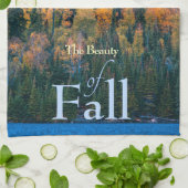 Herbstfarben Die Schönheit des Herbstes Küchentüch Geschirrtuch (Gefaltet)