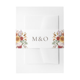 Herbstfarben Einladungsbanderole