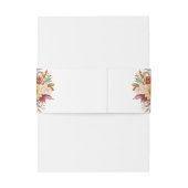 Herbstfarben Einladungsbanderole (Rückseitenbeispiel)