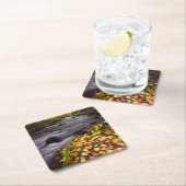 Herbstfarben entlang der McGee Creek Rechteckiger Pappuntersetzer (Vor Ort)