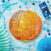 Herbstfarben / Erntedank Pappteller (Party)