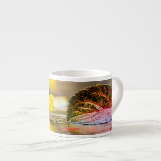 Herbstfarben Espressotasse (Vorderseite Rechts)