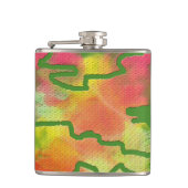 Herbstfarben Flachmann (Vorderseite)