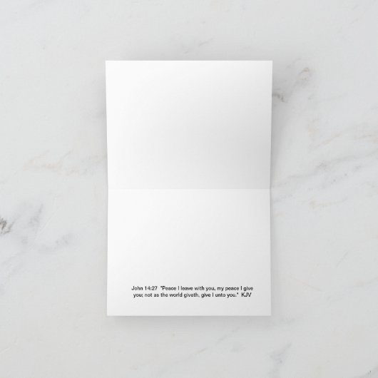 Herbstfarben: Frieden (Innenseite)