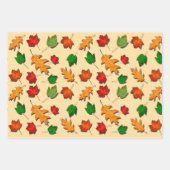 Herbstfarben für Herbst Geschenkpapier Set (Vorderseite)
