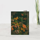 Herbstfarben für unbedruckte Grußkarten Dankeskarte (Vorderseite)