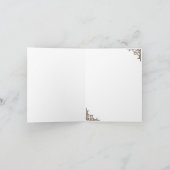 Herbstfarben für unbedruckte Grußkarten Dankeskarte (Innenseite)