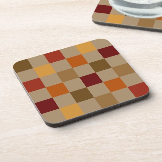 Herbstfarben geprüft getränkeuntersetzer (Linke Seite)