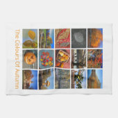 Herbstfarben Geschirrtuch (Horizontal)