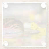 Herbstfarben Glasuntersetzer (Rückseite)