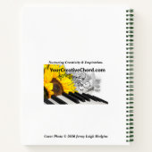 Herbstfarben glauben notizblock (Rückseite)