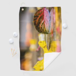 Herbstfarben Golfhandtuch