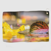 Herbstfarben Golfhandtuch (Horizontal)